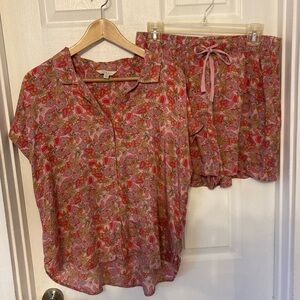 Lucky Brand Pink Floral Set